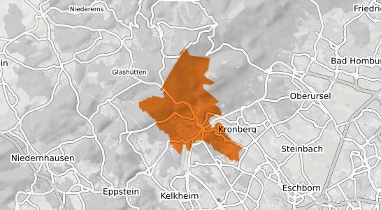 Mietspiegelkarte K&ouml;nigstein im Taunus